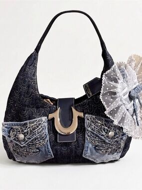Custom True Religion Denim Bag